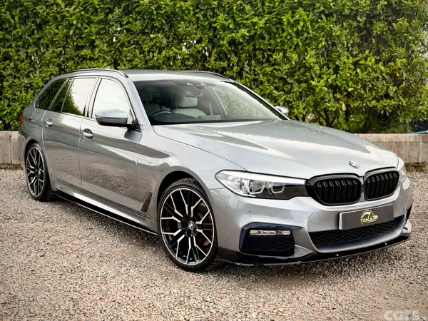 BMW 5-Series Estate, Diesel, 2017, Blue