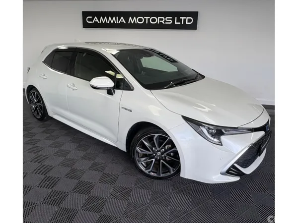 Toyota Corolla Hatchback, Petrol Hybrid, 2019, White