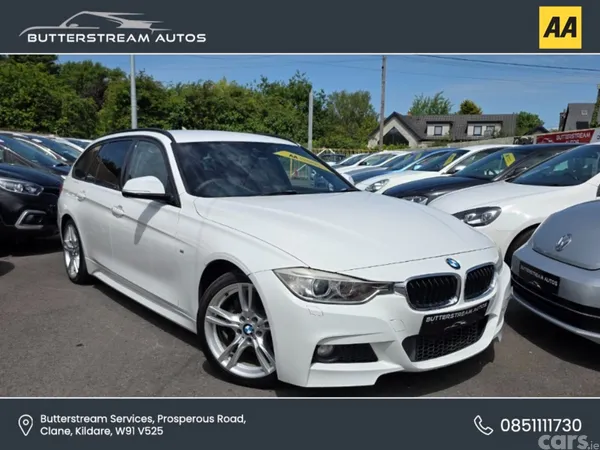 BMW 3-Series Estate, Diesel, 2014, White