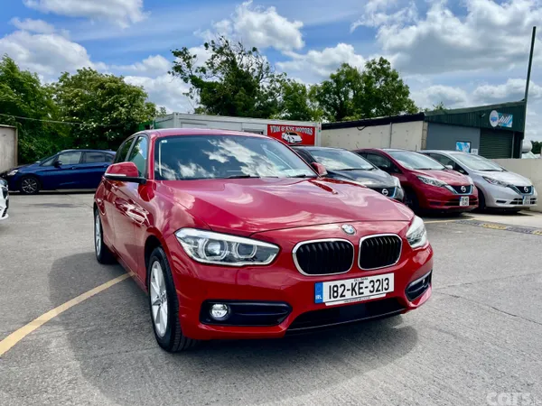 BMW 1-Series Hatchback, Diesel, 2018, Red