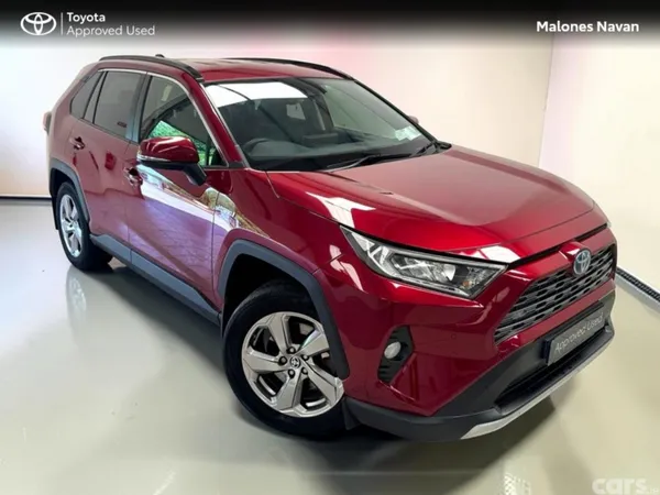 Toyota RAV4 SUV, Petrol Hybrid, 2022, Red