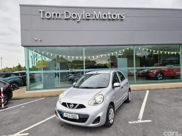 Nissan March Hatchback, Petrol, 2017, Silver