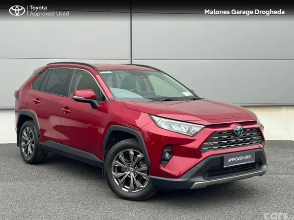 Toyota RAV4 SUV, Petrol Hybrid, 2024, Red