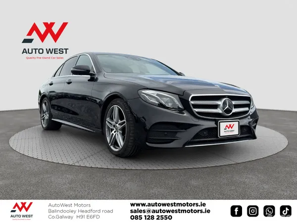 Mercedes-Benz E-Class Saloon, Diesel, 2018, Black