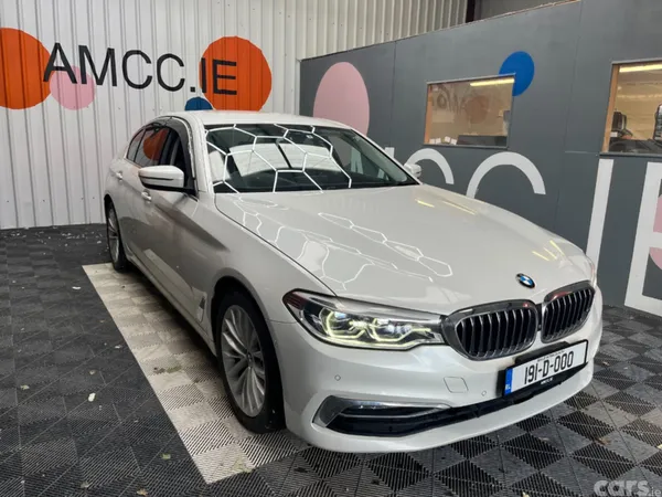 BMW 5-Series Saloon, Diesel, 2019, White