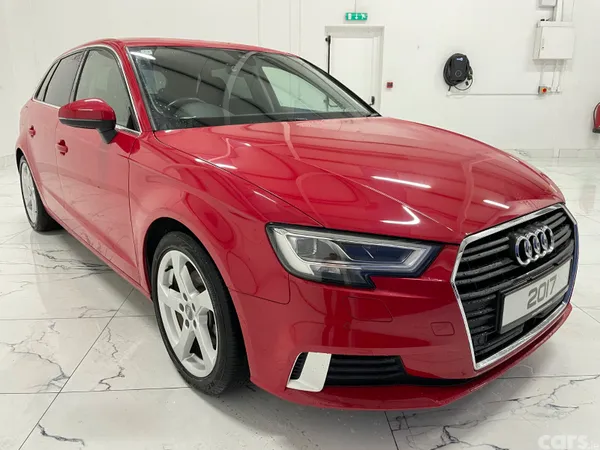 Audi A3 Hatchback, Petrol, 2017, Red