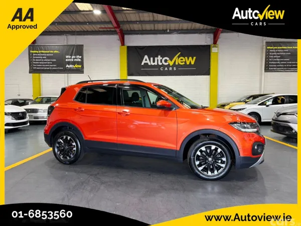 Volkswagen T-Cross SUV, Petrol, 2021, Orange