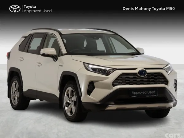 Toyota RAV4 SUV, Petrol Hybrid, 2022, White