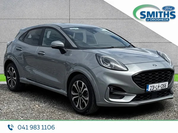 Ford Puma MPV, Petrol Hybrid, 2023, Grey