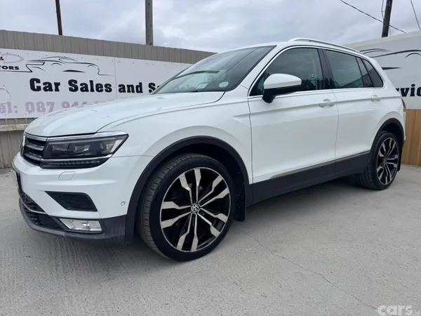 Volkswagen Tiguan SUV, Diesel, 2017, White