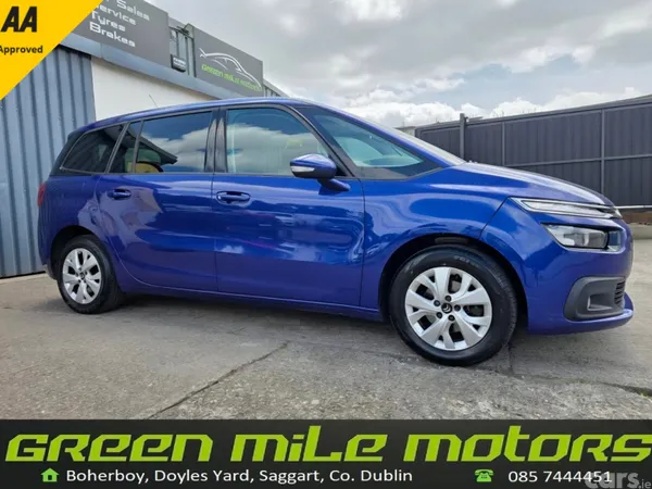 Citroen Grand C4 Picasso Hatchback, Diesel, 2017, Blue