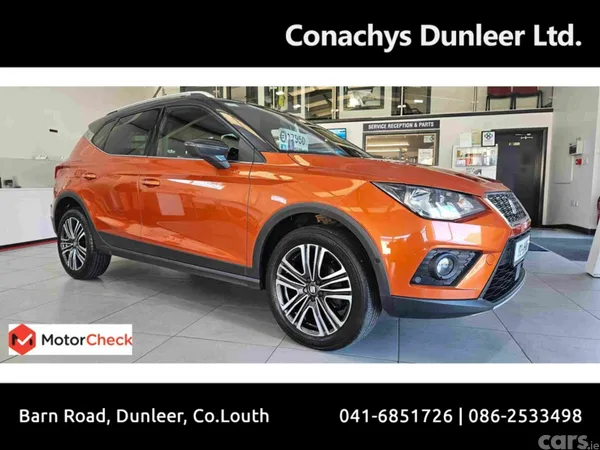 SEAT Arona Hatchback, Petrol, 2019, Orange