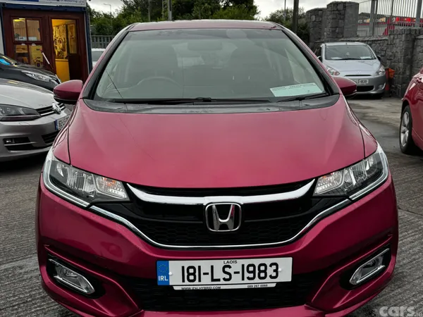 Honda Fit Hatchback, Petrol Hybrid, 2018, Red