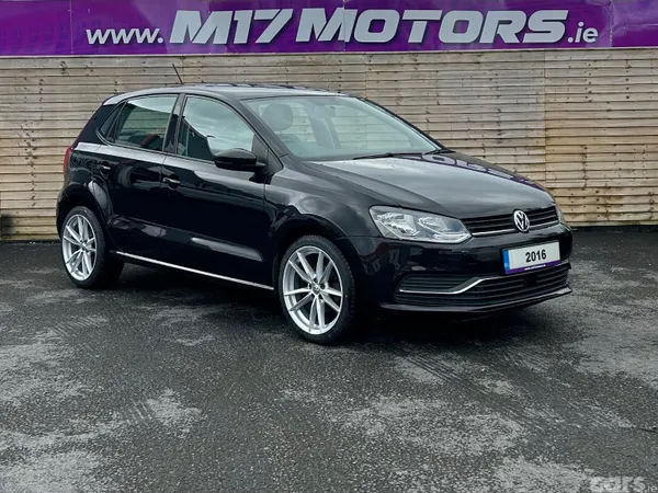 Volkswagen Polo Hatchback, Petrol, 2016, Black