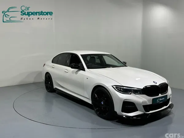 BMW 3-Series Saloon, Petrol Hybrid, 2020, White