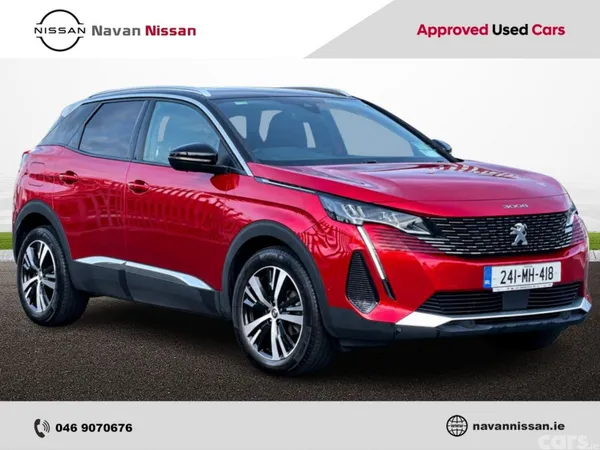 Peugeot 3008 MPV, Petrol Hybrid, 2024, Red