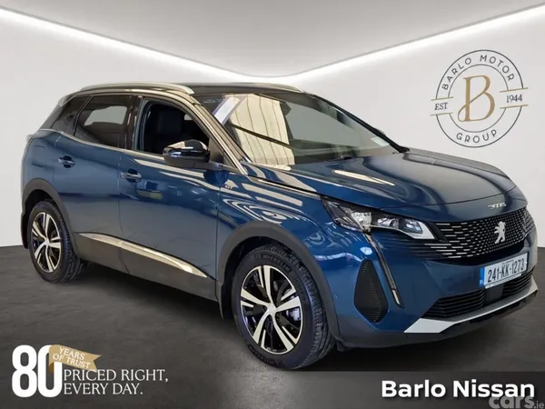 Peugeot 3008 MPV, Petrol Hybrid, 2024, Blue