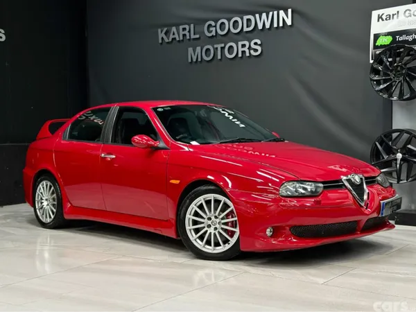 Alfa Romeo 156 Saloon, Petrol, 2002, Red
