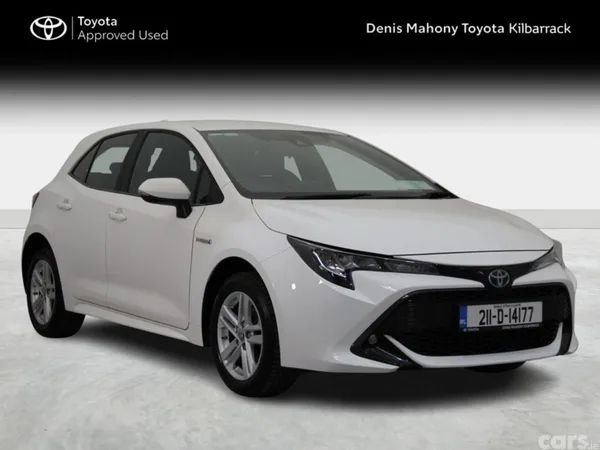 Toyota Corolla Hatchback, Petrol Hybrid, 2021, White