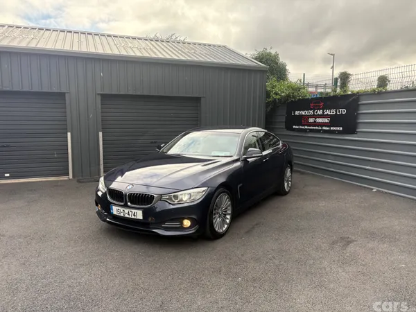BMW 4-Series Saloon, Diesel, 2015, Blue