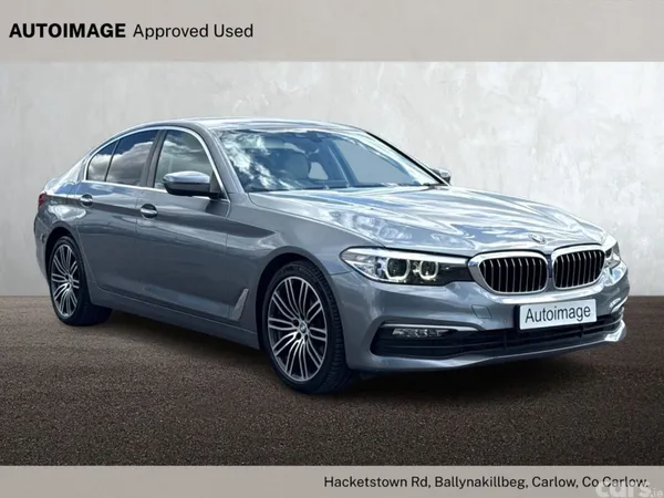 BMW 5-Series Saloon, Diesel, 2018, Grey