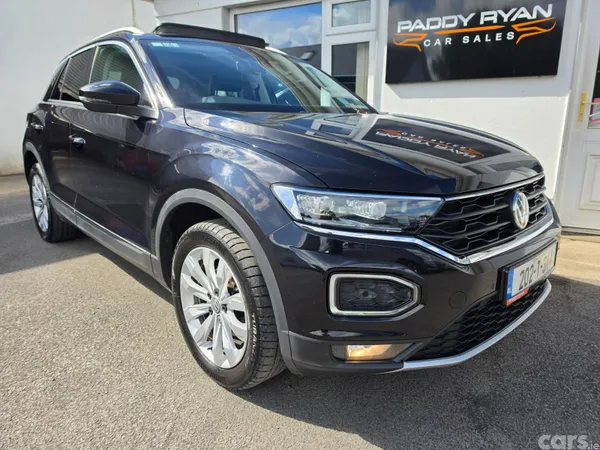 Volkswagen T-Roc SUV, Petrol, 2020, Black