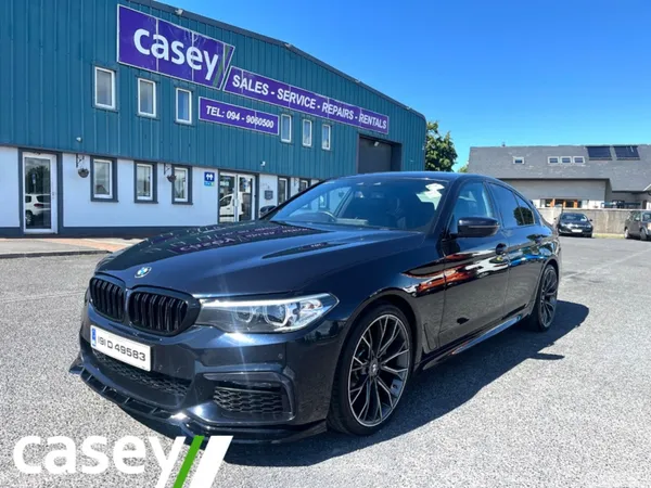 BMW 5-Series Saloon, Diesel, 2019, Black