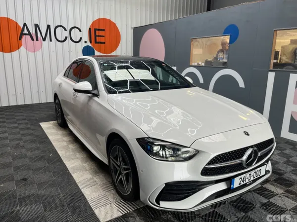 Mercedes-Benz C-Class Saloon, Petrol Plug-in Hybrid, 2024, White
