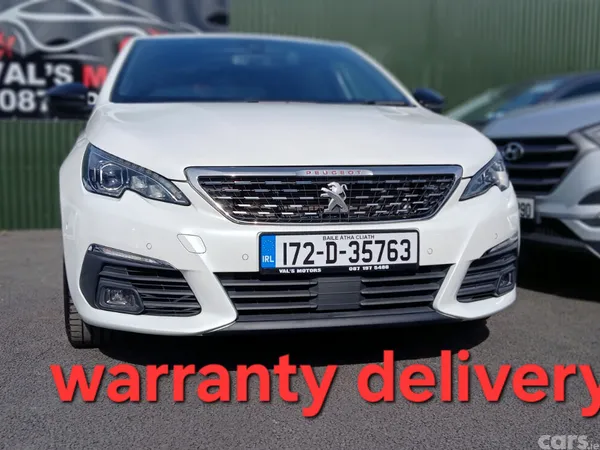 Peugeot 308 Hatchback, Diesel, 2017, White