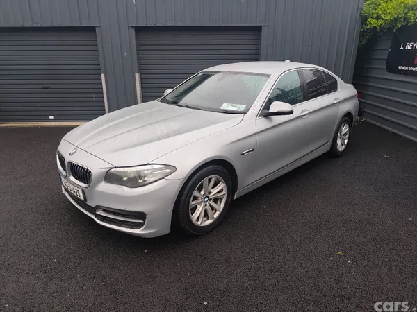 BMW 5-Series Saloon, Diesel, 2014, Silver