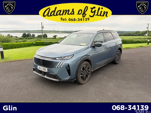 Peugeot 5008 SUV, Petrol Hybrid, 2025, Blue
