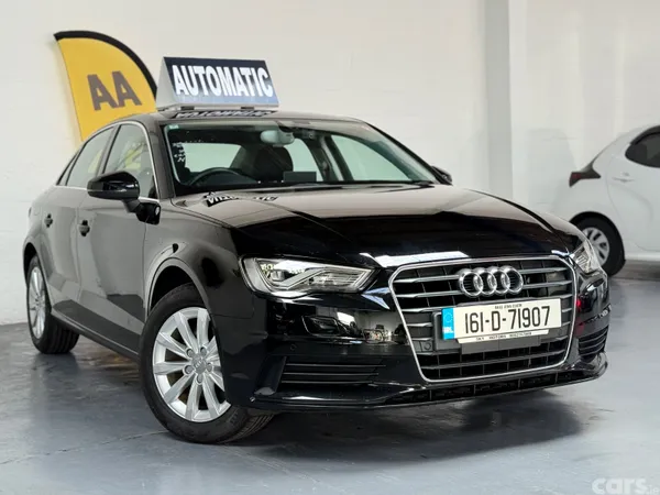 Audi A3 Saloon, Petrol, 2016, Black