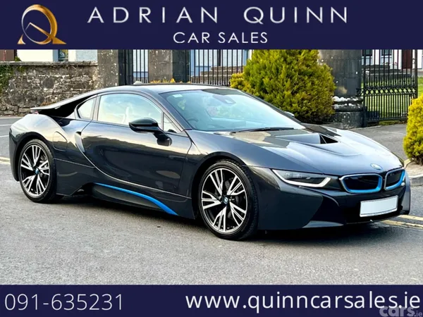 BMW i8 Coupe, Petrol Plug-in Hybrid, 2018, Grey