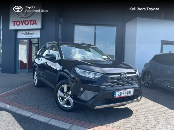 Toyota RAV4 SUV, Petrol Hybrid, 2023, Black