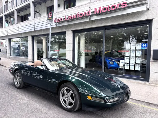 Chevrolet Corvette Convertible, Petrol, 1993, Green