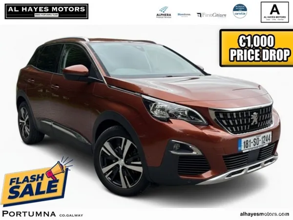 Peugeot 3008 Hatchback, Diesel, 2018, Gold