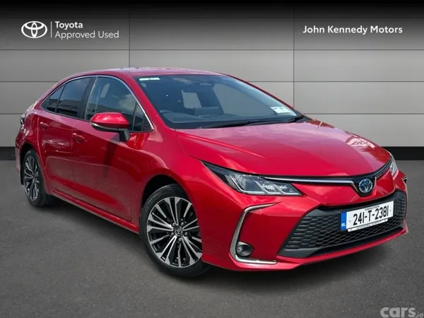 Toyota Corolla Saloon, Petrol Hybrid, 2024, Red