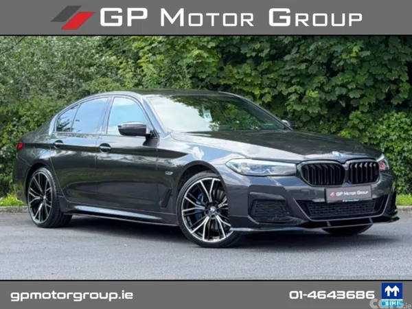 BMW 5-Series Saloon, Petrol Plug-in Hybrid, 2022, Grey