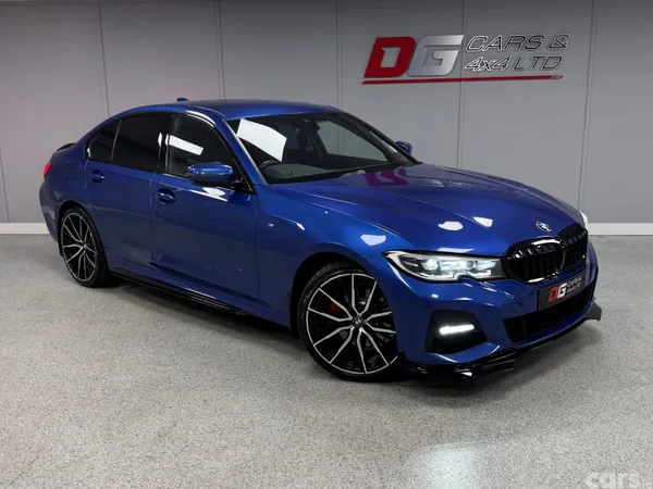 BMW 3-Series Saloon, Petrol Hybrid, 2021, Blue