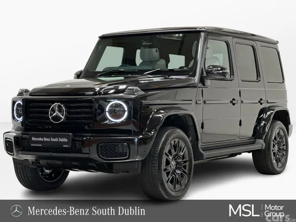 Mercedes-Benz G-Class SUV, Electric, 2026, Black