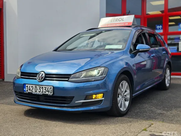 Volkswagen Golf Estate, Petrol, 2014, Blue