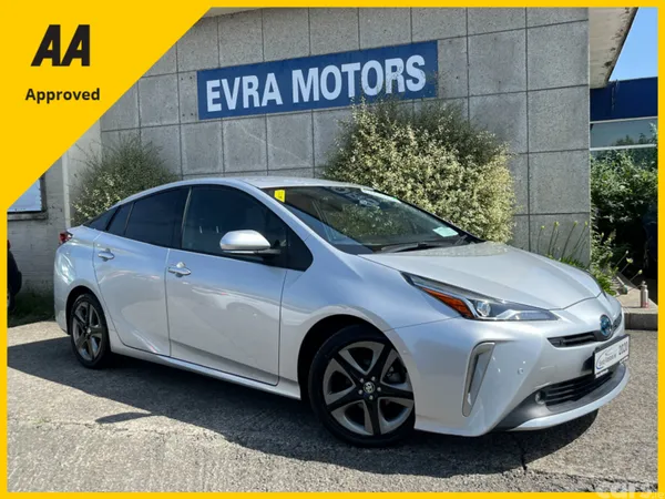 Toyota Prius Saloon, Petrol Hybrid, 2020, Silver
