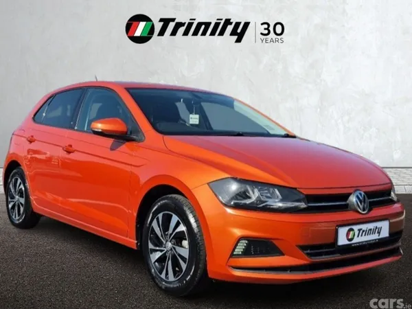 Volkswagen Polo Hatchback, Petrol, 2018, Orange