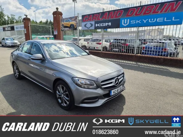 Mercedes-Benz C-Class Saloon, Diesel, 2014, Silver