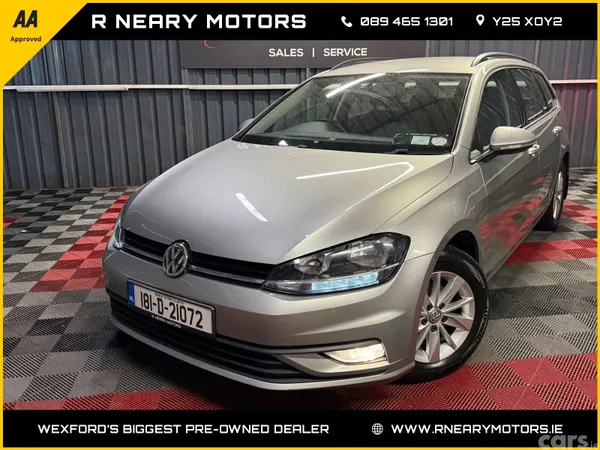 Volkswagen Golf Estate, Diesel, 2018, Grey