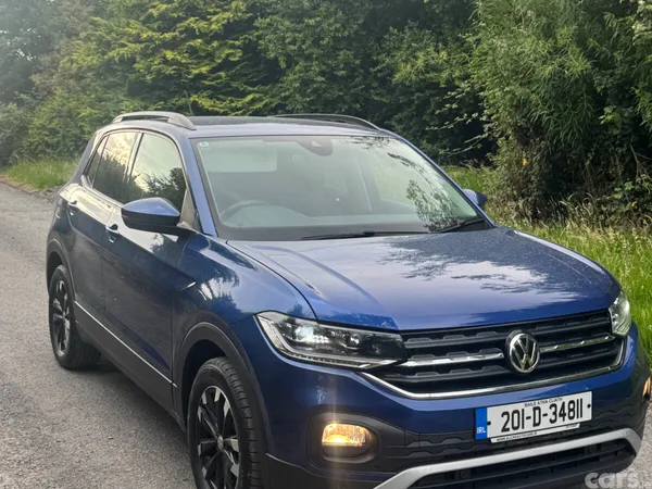 Volkswagen T-Cross SUV, Petrol, 2020, Blue
