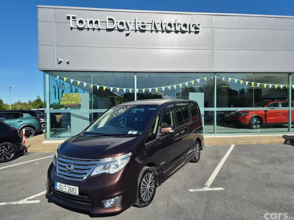 Nissan Serena MPV, Petrol Hybrid, 2015, Brown