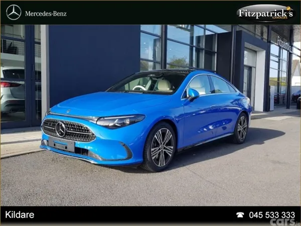 Mercedes-Benz CLA Saloon, Petrol Hybrid, 2026, Blue