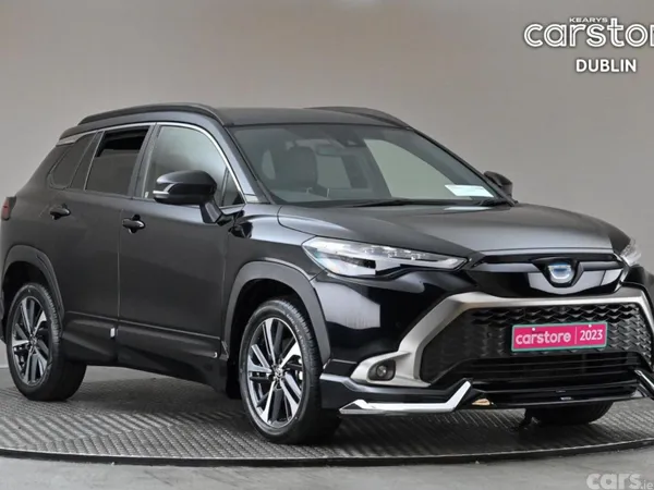 Toyota Corolla Cross SUV, Petrol Hybrid, 2023, Black