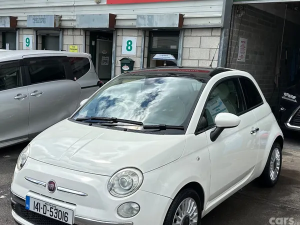 Fiat 500 Hatchback, Petrol, 2014, White